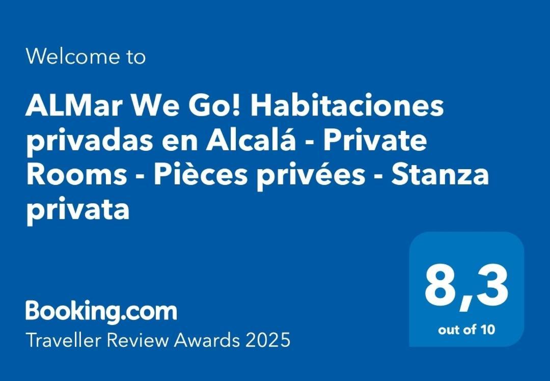 Almar We Go! Habitaciones Privadas En Alcala - Private Rooms - Pieces Privees - In Shared Apartment Dış mekan fotoğraf